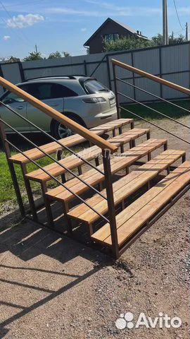 Крыльцо металлическое приставное