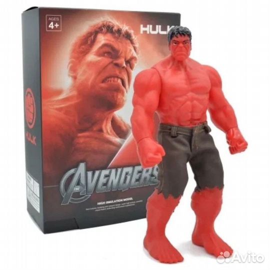Фигурка Халк красный 20 см
