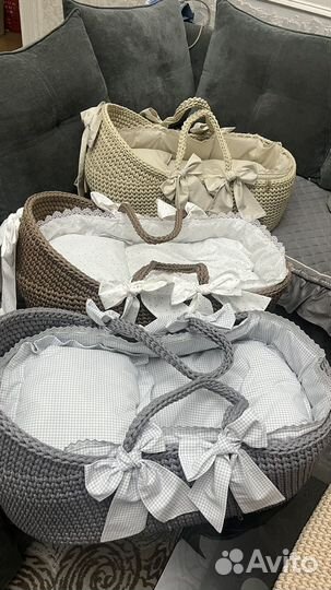 Корзина переноска для новорожденных