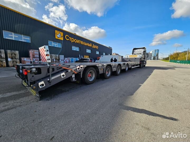 Полуприцеп трал (тяжеловоз) Juterborg JTB-50, 2023