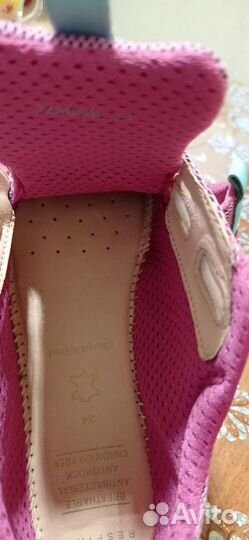 Слипоны для девочки 34