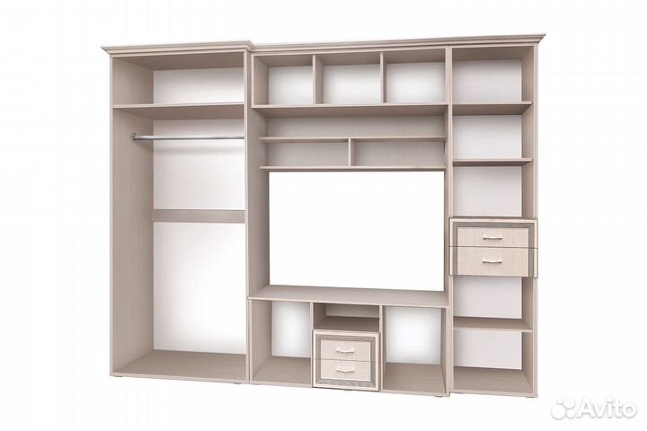 Стенка в гостиную со шкафом новая