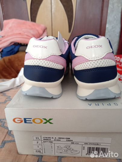 Кроссовки Geox 32,33 и 35р