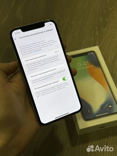 iPhone X, 256 ГБ