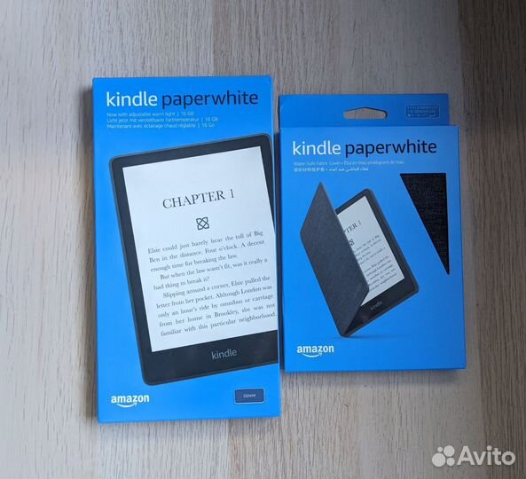 Kindle Paperwhite 16gb + чехол