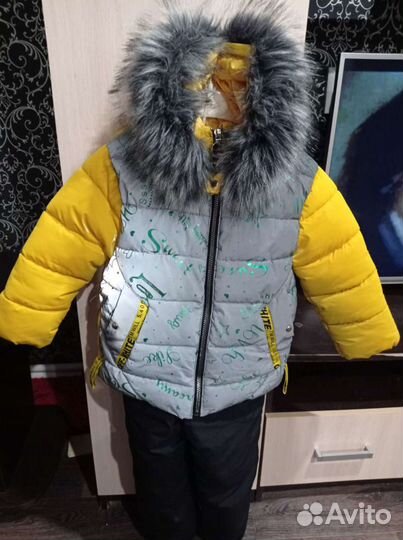 Зимний костюм на девочку