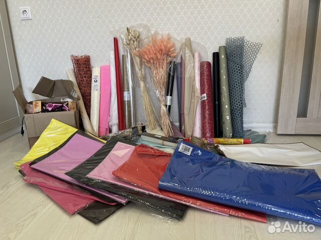 Все для флориста фоамиран тишью коробки