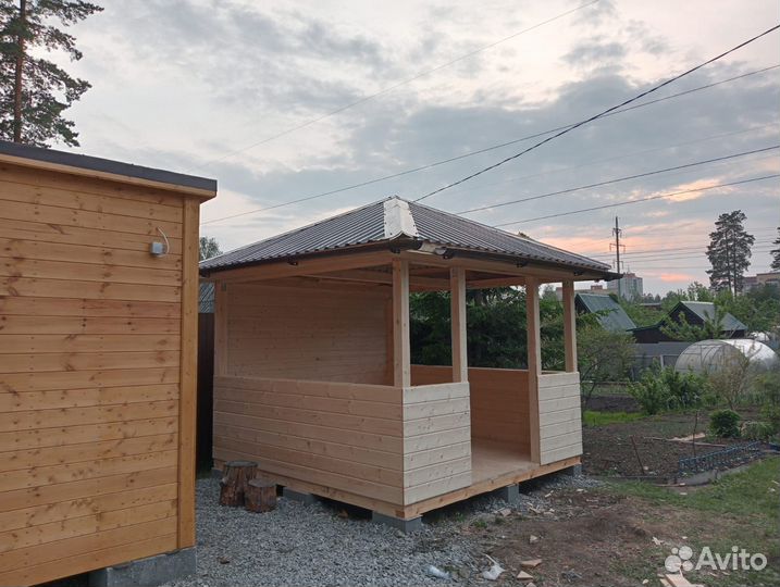 Строительство бань, домов, пристроек, терасс