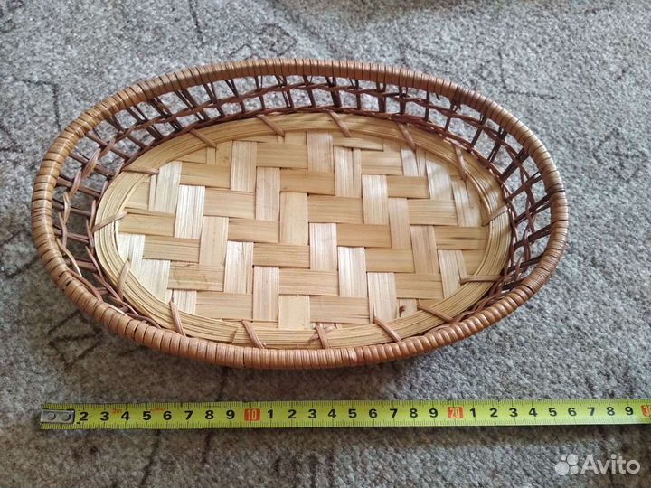 Хлебница плетеная