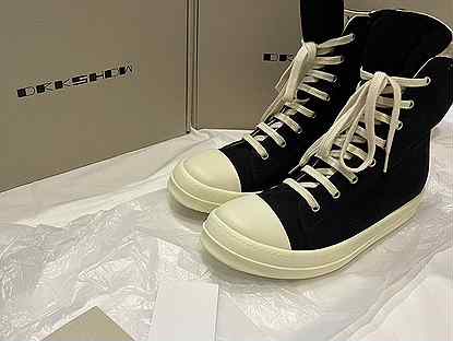 Кеды Rick Owens Ramones высокие