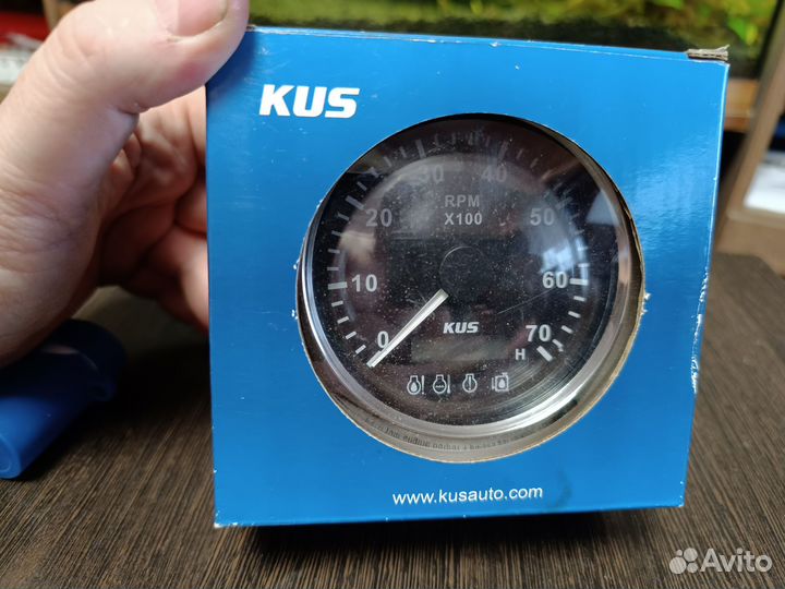 Тахометр лодочный KUS