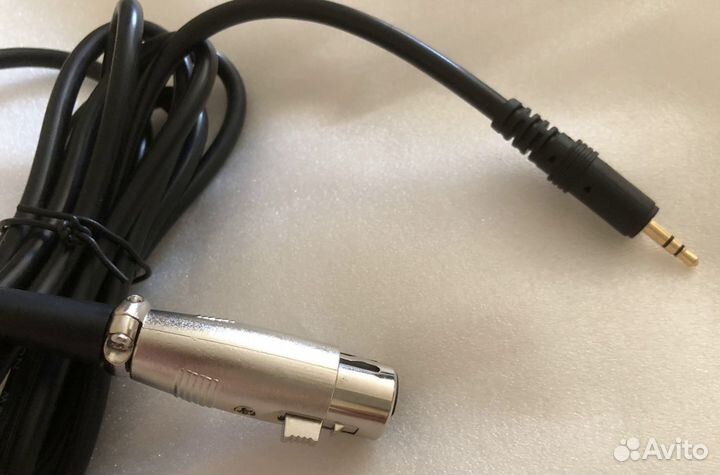 Кабель XLR-Jack 3.5, 2,5 м