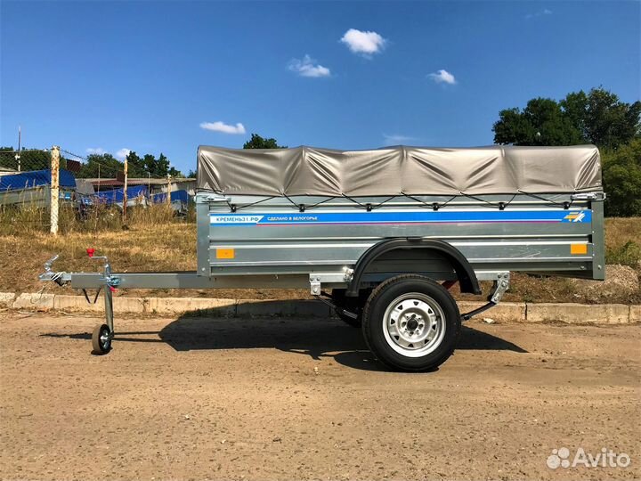 Прицеп 2,5х1,56х0,5 Кремень тент0,3м