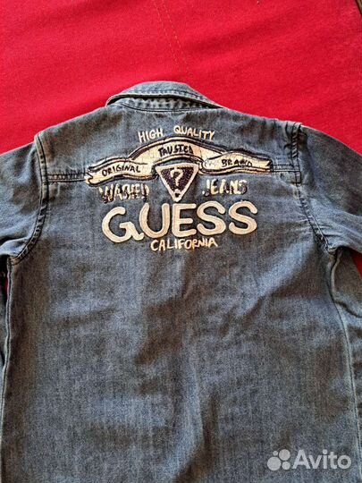Джинсовая рубашка для мальчикаGuess