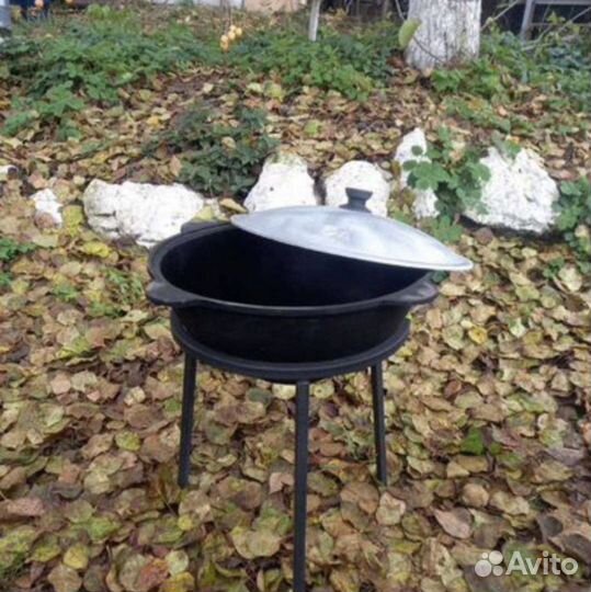 Kазaн чугунный 8л