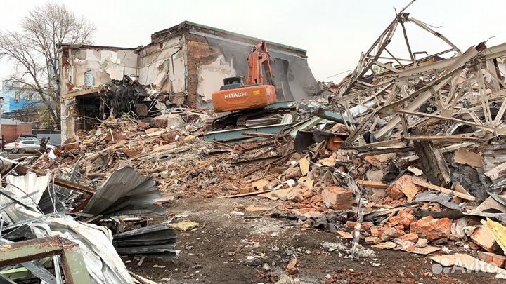 Вывоз мусора + демонтаж