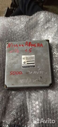 Эбу блок управления двигателем Nissan Almera N16