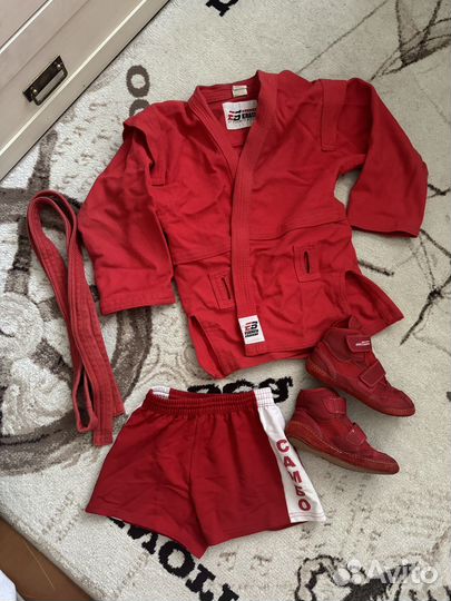 Кимоно и борцовки для самбо