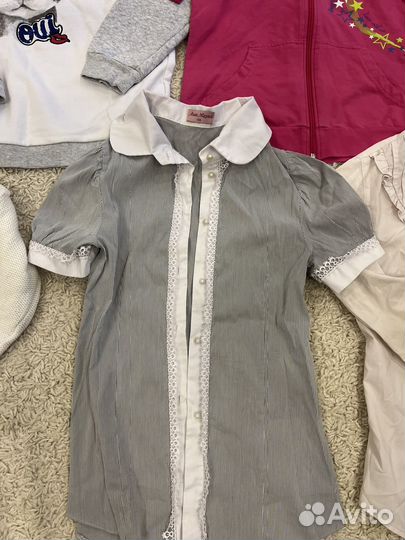 Вещи пакетом на левочку 146 см