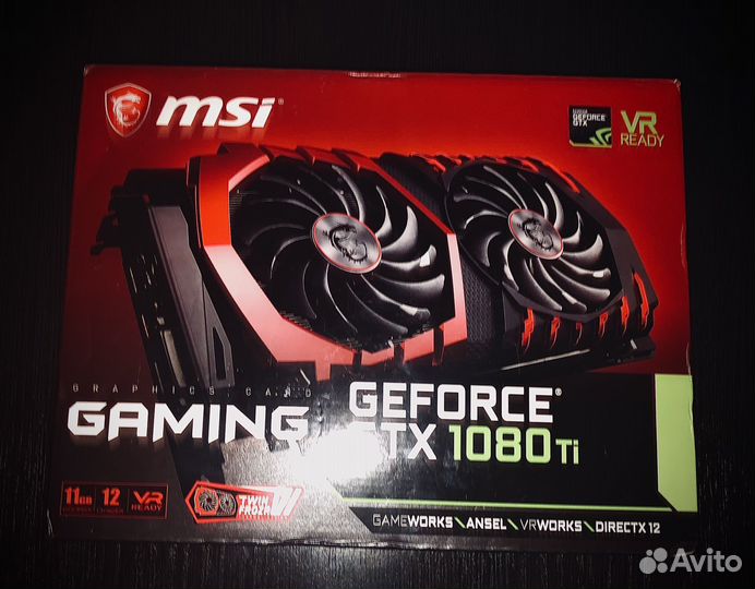 Видеокарты gtx 1080ti