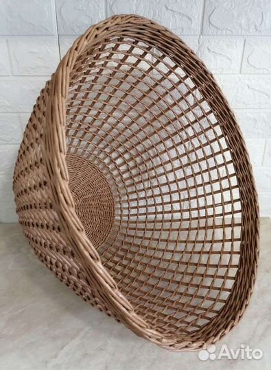 Абажур плетеный