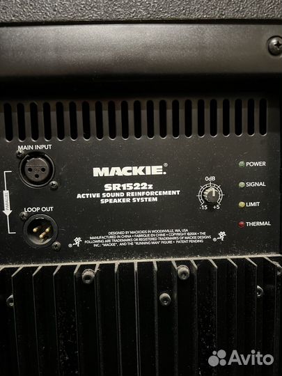 Активные колонки mackie