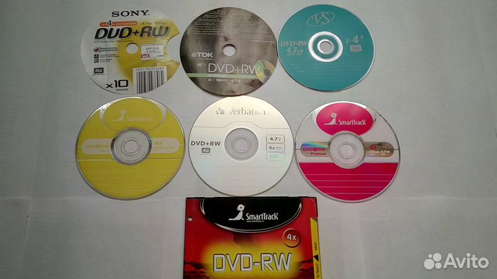 Диски ; DVD RW