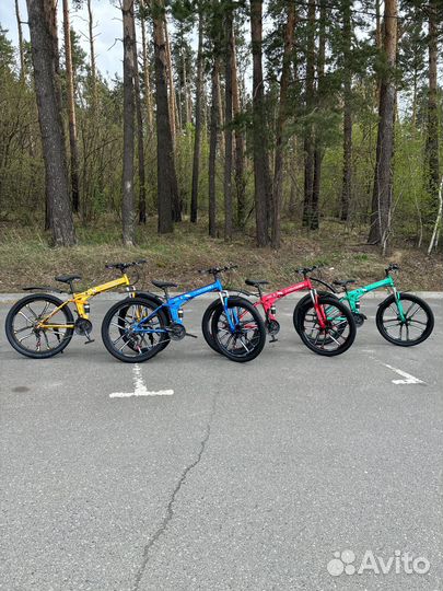 Новые складные велосипеды на литье