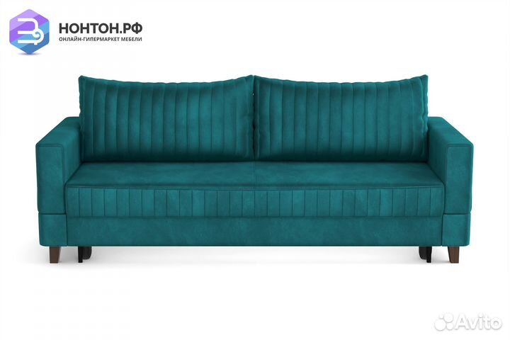 Диван выкатной евромагнат зеленый