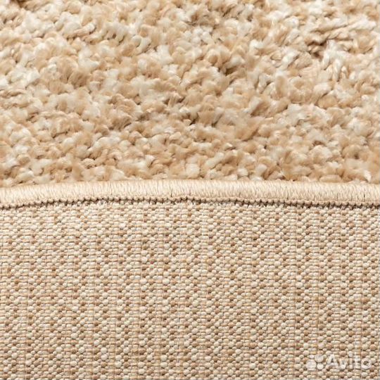 Ковёр Фризе 'Шегги', цвет меланж, овал 200х300 см