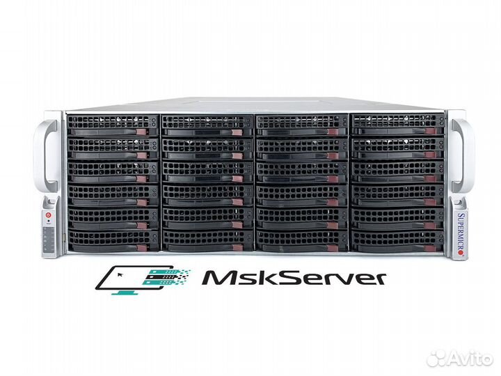 Сервер Supermicro 6048R 2xE5-2689 v4 512Gb