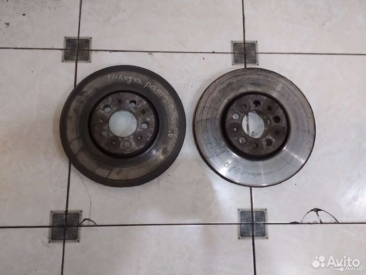 Тормозной диск передний Skoda Rapid