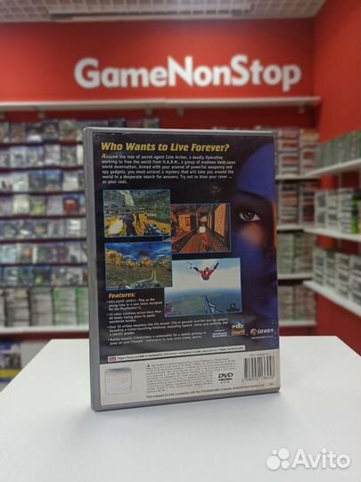 The Operative: No One Lives Forever PS2 лицензия