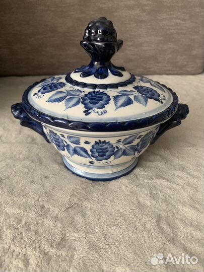 Посуда СССР гжель