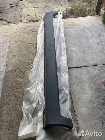 Накладки на пороги KIA sportage 3