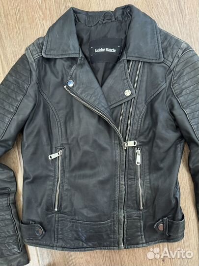 Куртка кожаная женская