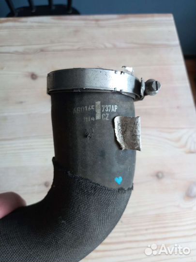 Патрубок интеркулера audi A6 4G0145 737AP