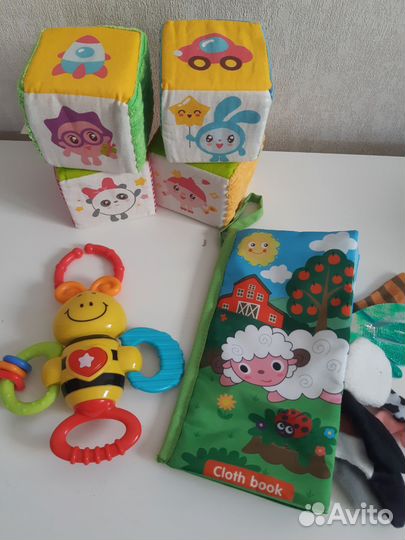 Игрушки детские для малышей пакетом