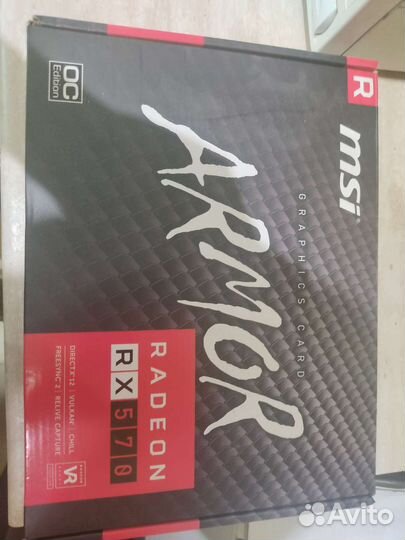 Видеокарта amd radeon rx 570