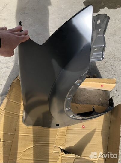 Nissan qashqai j10 крыло переднее правое (дорест)