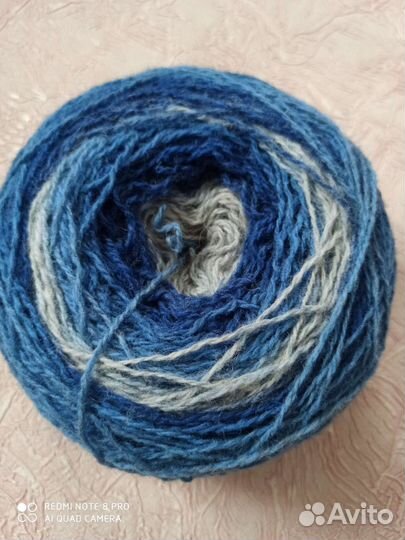 Пряжа для вязания шерсть прибалтийская 