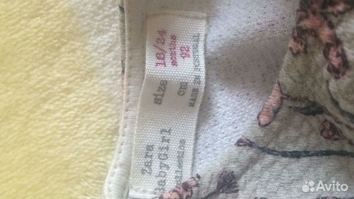 Платье для девочки zara 92