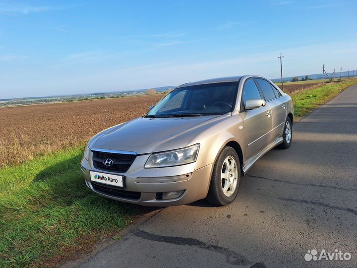 Hyundai Sonata 2.0 AT, 2007, 496 864 км