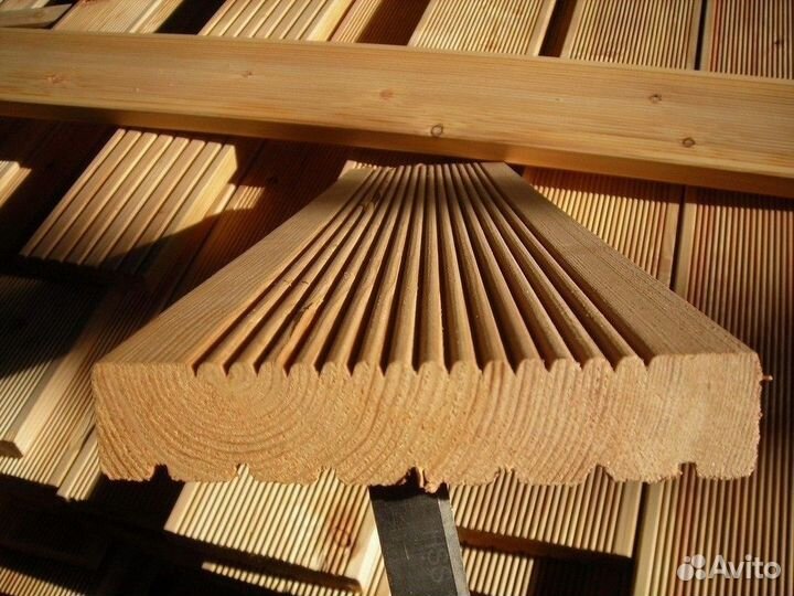 Террасная доска 28*142*2500мм сорт ав