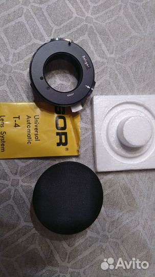 Адаптер T4 Canon FD Petri Konica Pentax m42 Japan