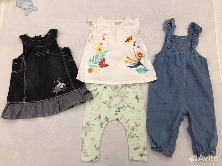 Комплекты для девочки next /74