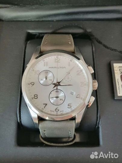Часы hamilton jazzmaster хронограф