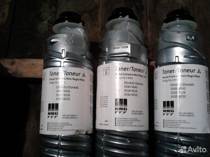 Туба с тонером катридж для Ricoh Nashuatec NRG