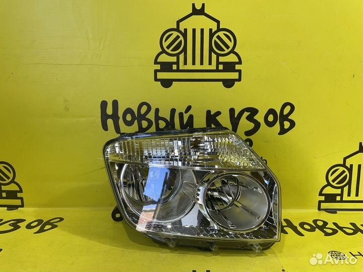 Фара правая хром Renault Duster 1 2010-2015