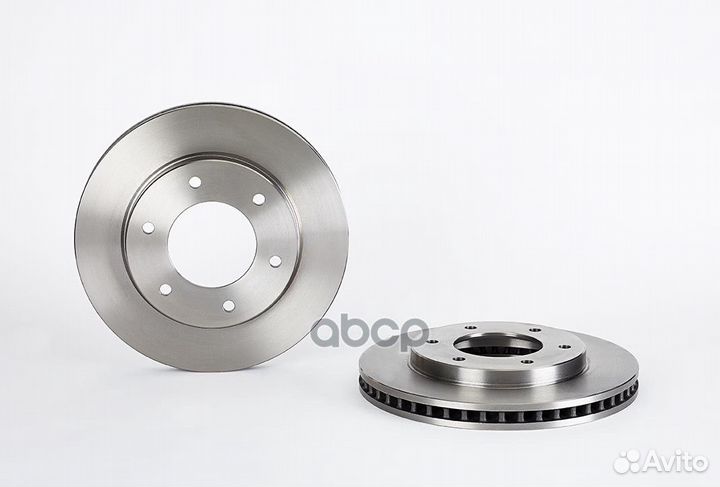 Диск тормозной mitsubishi L200 05- вент. перед